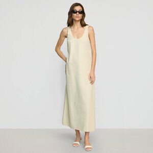 Modern Citizen Mavis U-Neck Tank Dress Size LCream / L